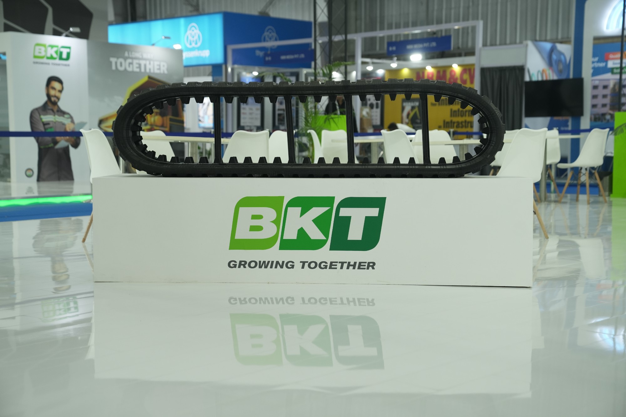 BKT highlighted ground-breaking innovations at EXCON 2023
