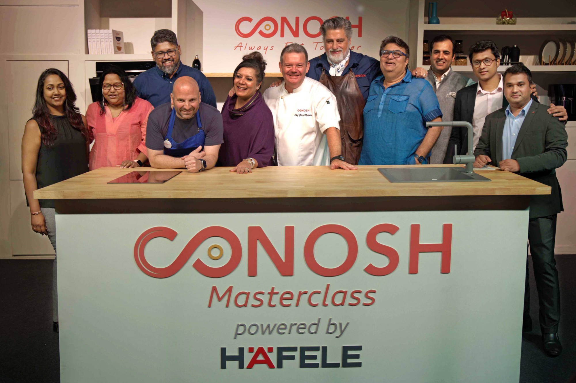 Hafele kitchen solutions at Masterclass