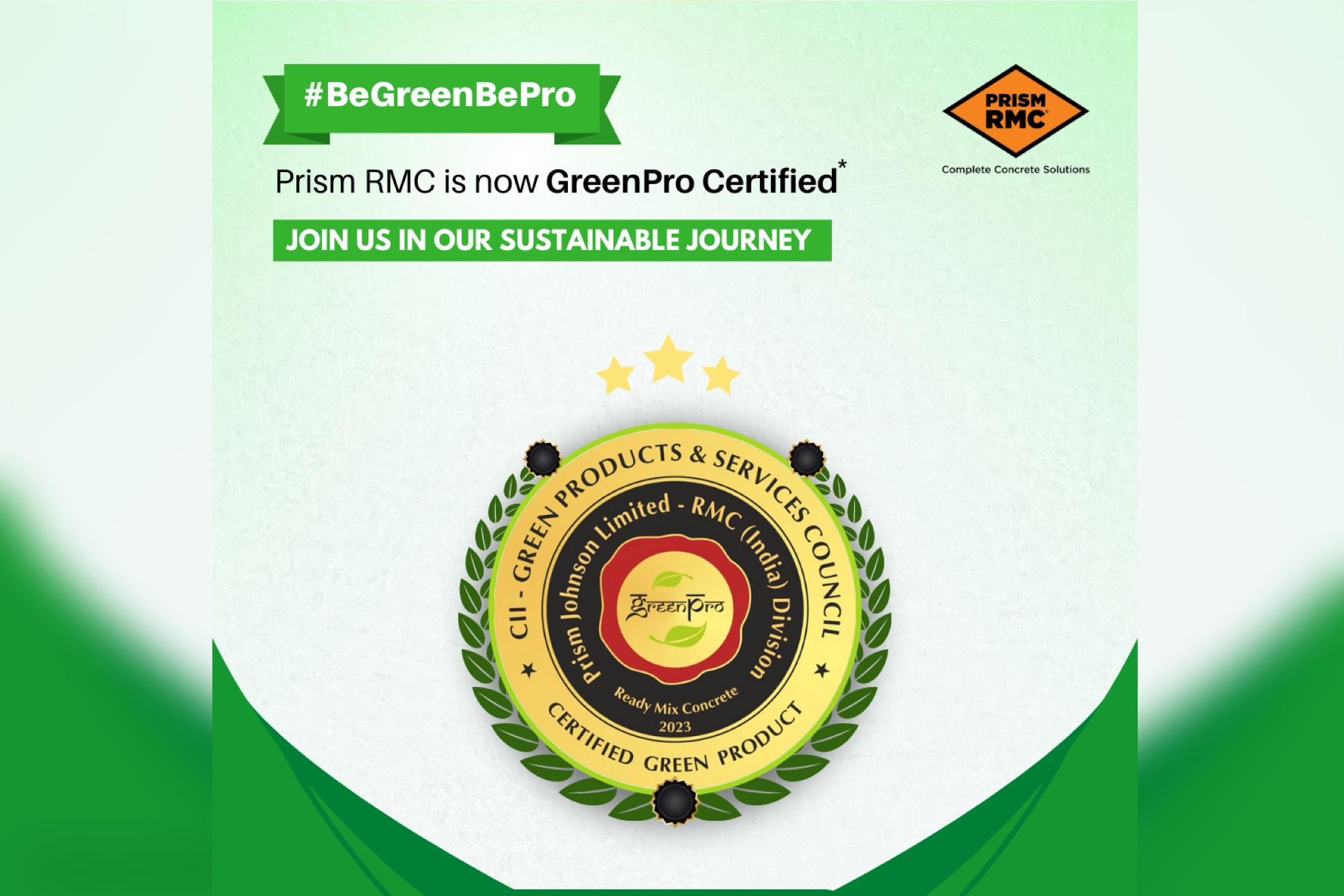 Prism RMC is building a sustainable future