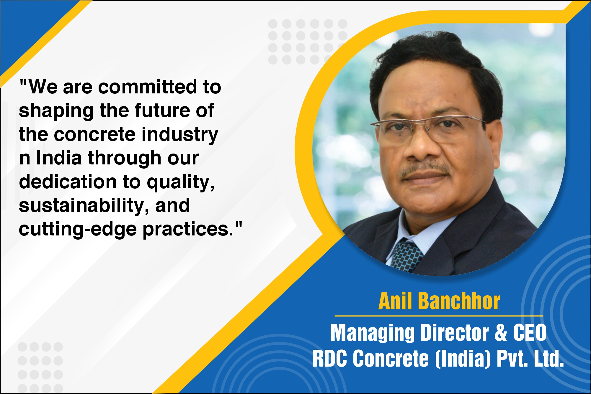 RDC Concrete offers ground-breaking sustainable innovations for better concrete