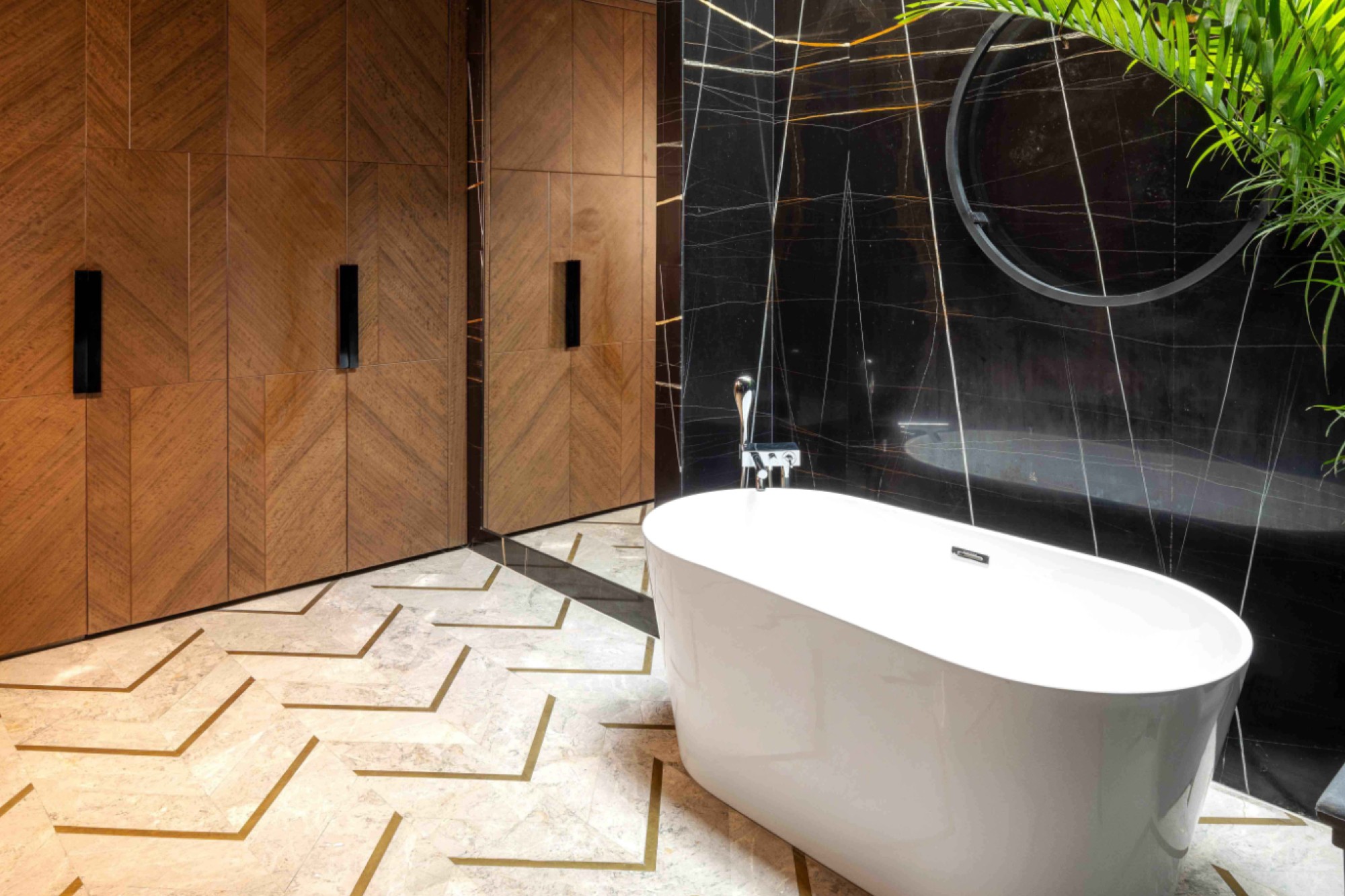 Luxurious bathroom by Design Deconstruct