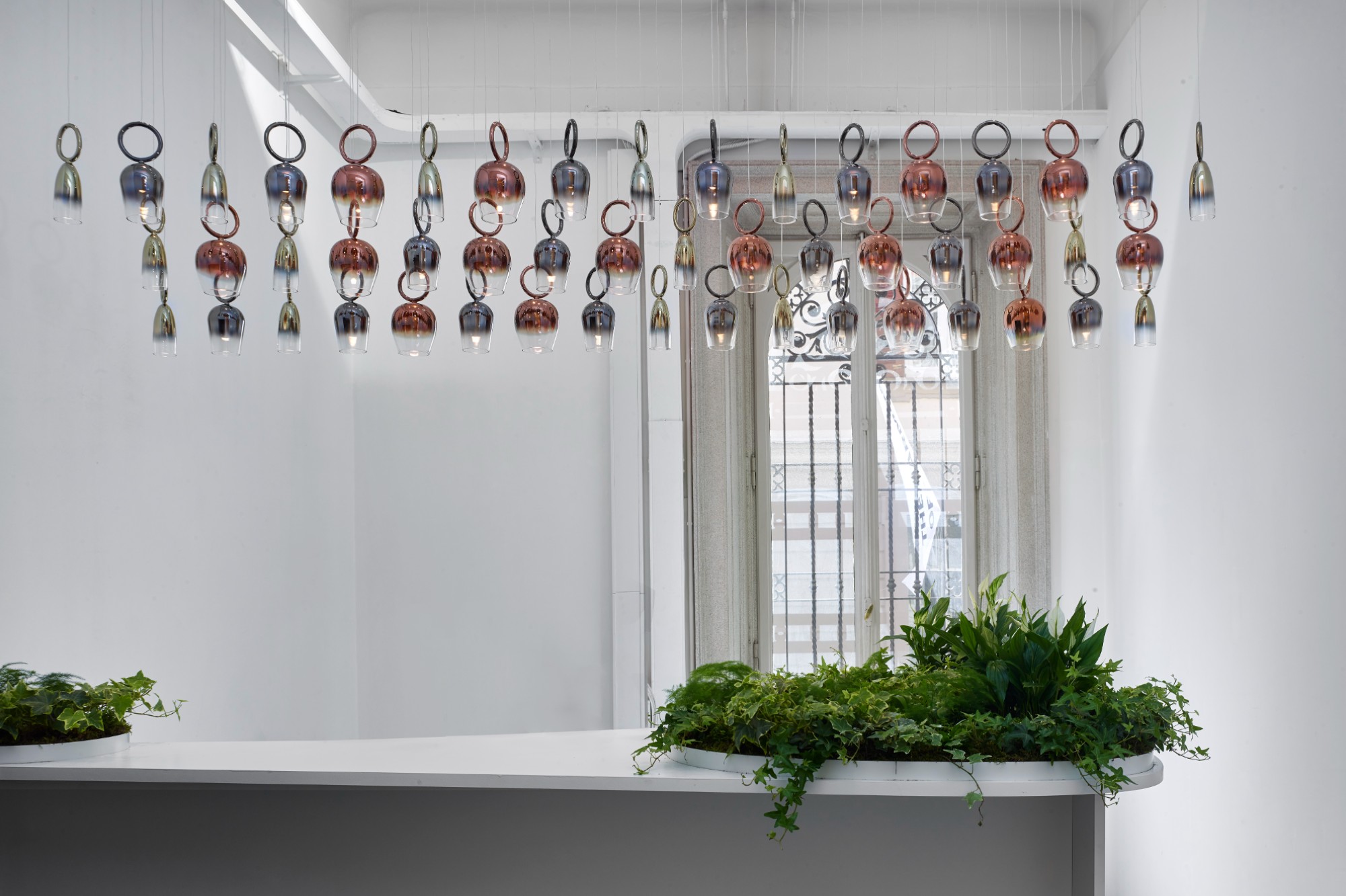 Chin-Chin suspension lights by Sans Souci