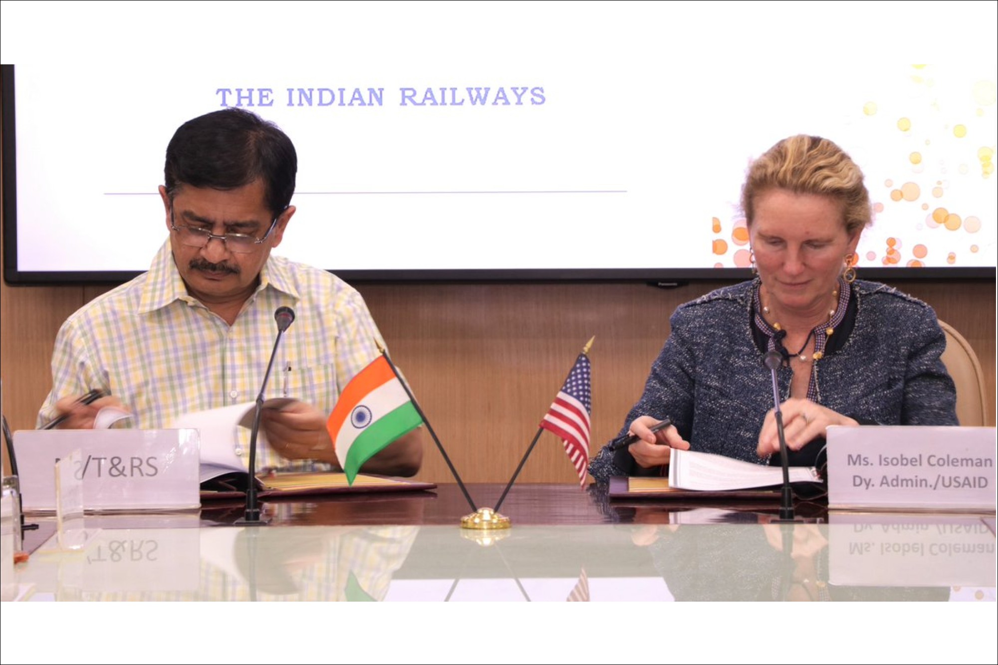 USAID/India to support Indian railways to achieve net zero carbon emission