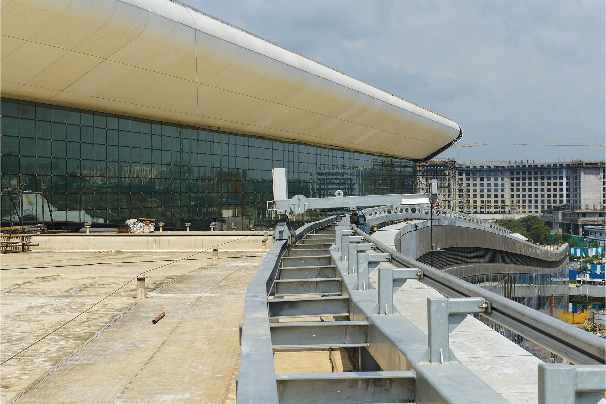 Clean India’s innovative facade access systems transforming airport aesthetics