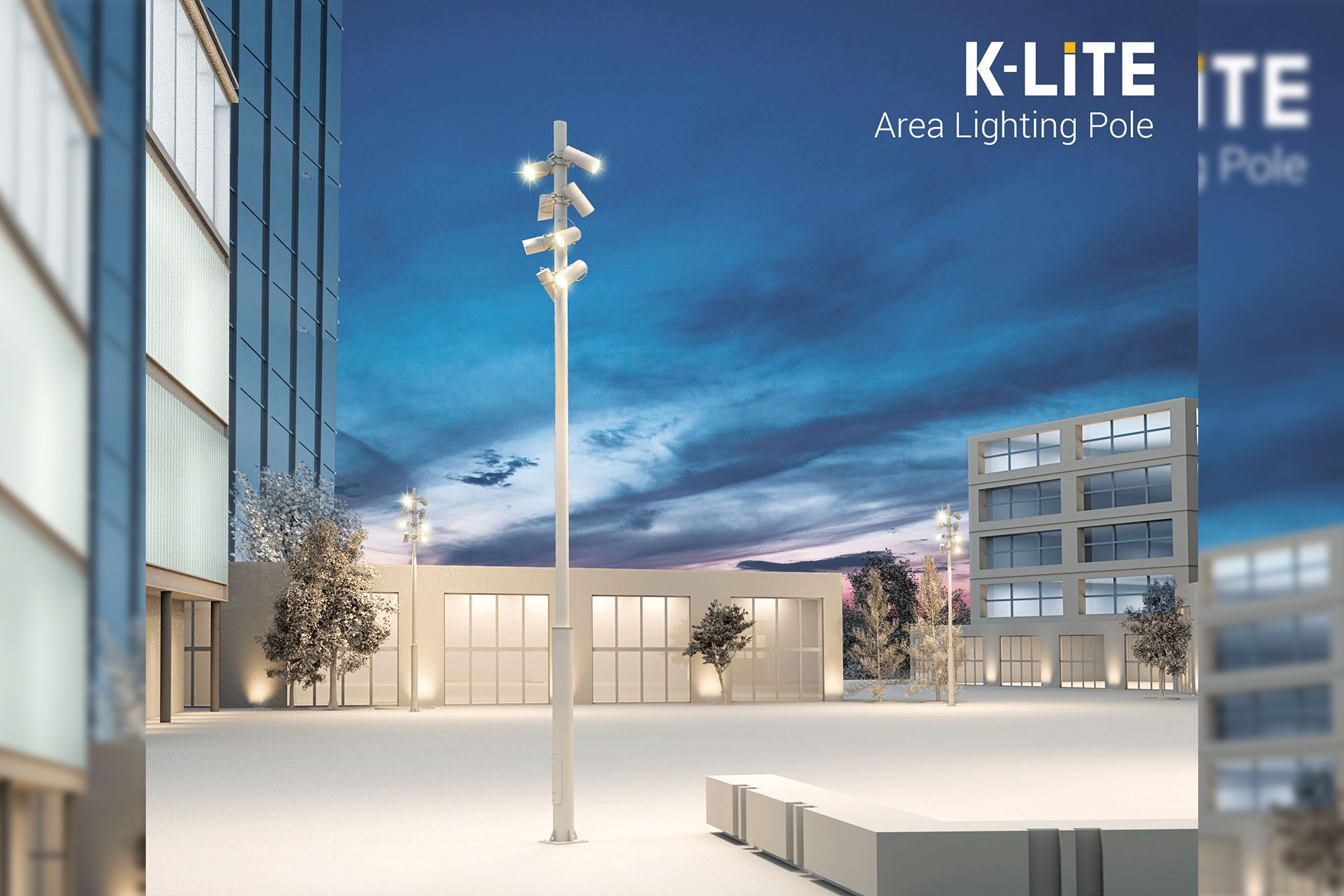 K-LITE illuminates the future with innovative led architectural lighting series