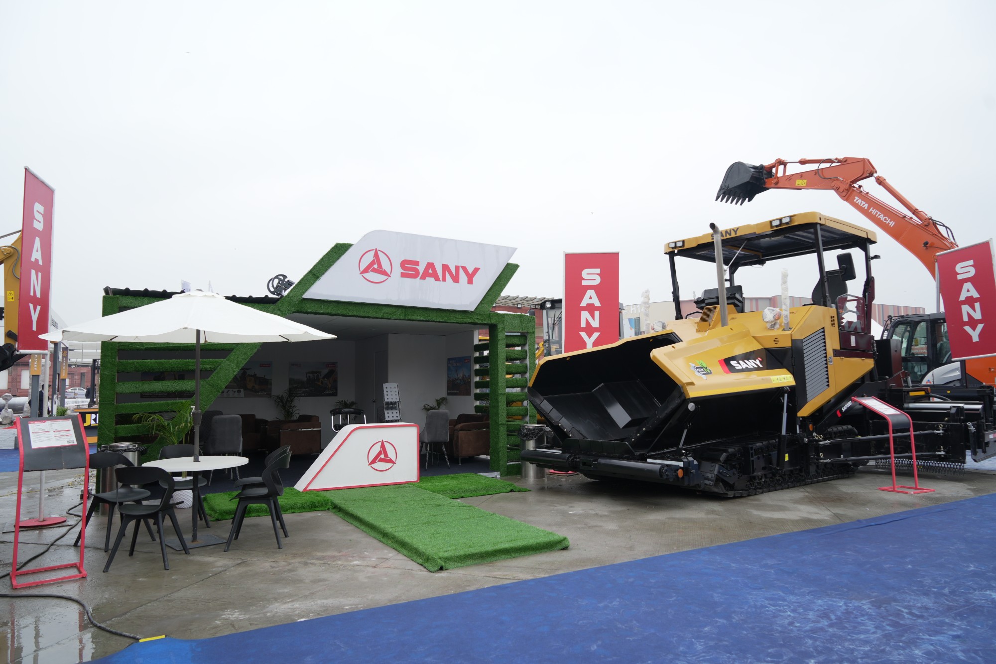 SANY showcases construction equipment at Global Expo