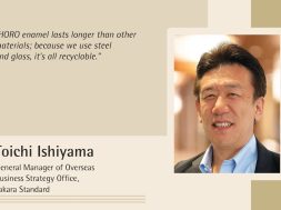 Toichi Ishiyama, General Manager of Overseas Business Strategy Office, Takara Standard