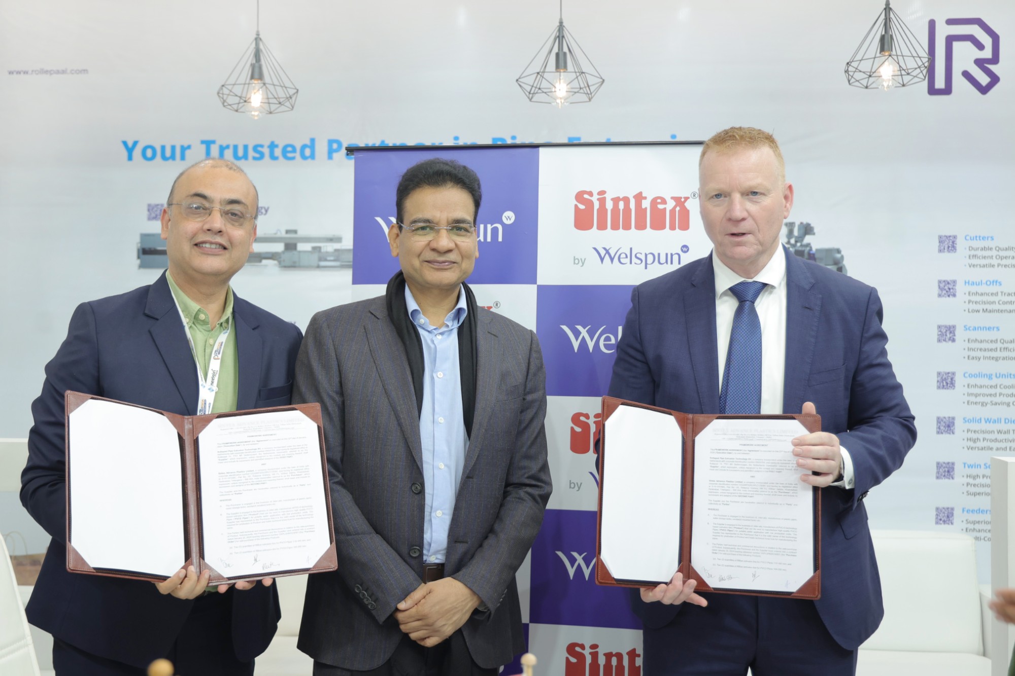 Rollepaal and Sintex collabs for PVCO pipe