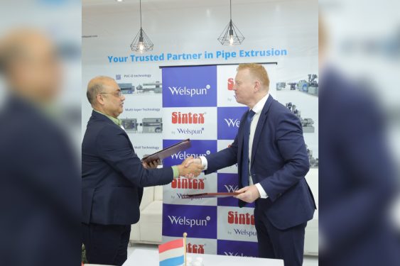 Welspun World Company Secures PVCO Pipe Technology,
Inks Exclusive Partnership with Europe’s leading firm Rollepaal _ ACE
