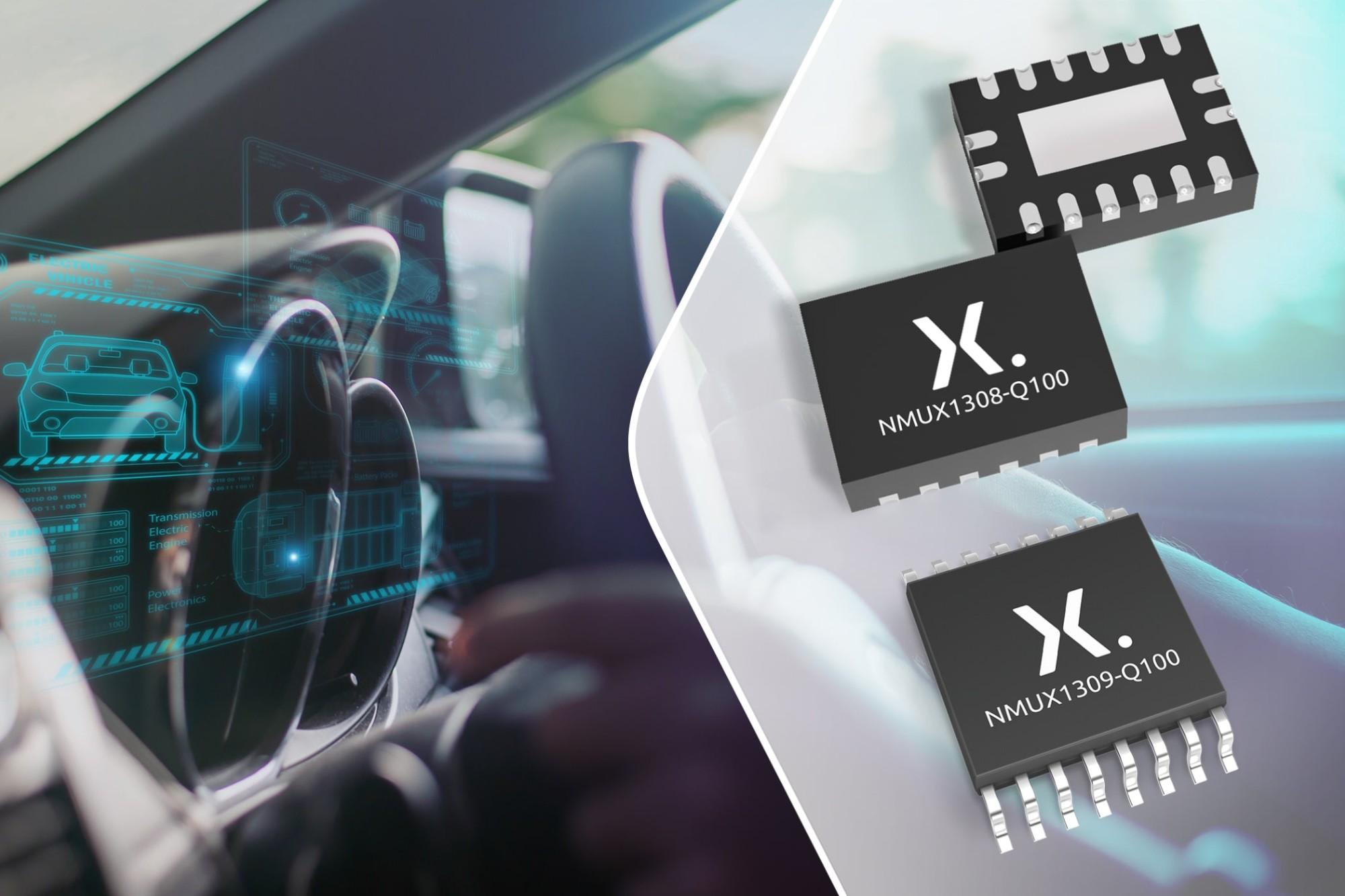Nexperia unveils low-voltage analog switches