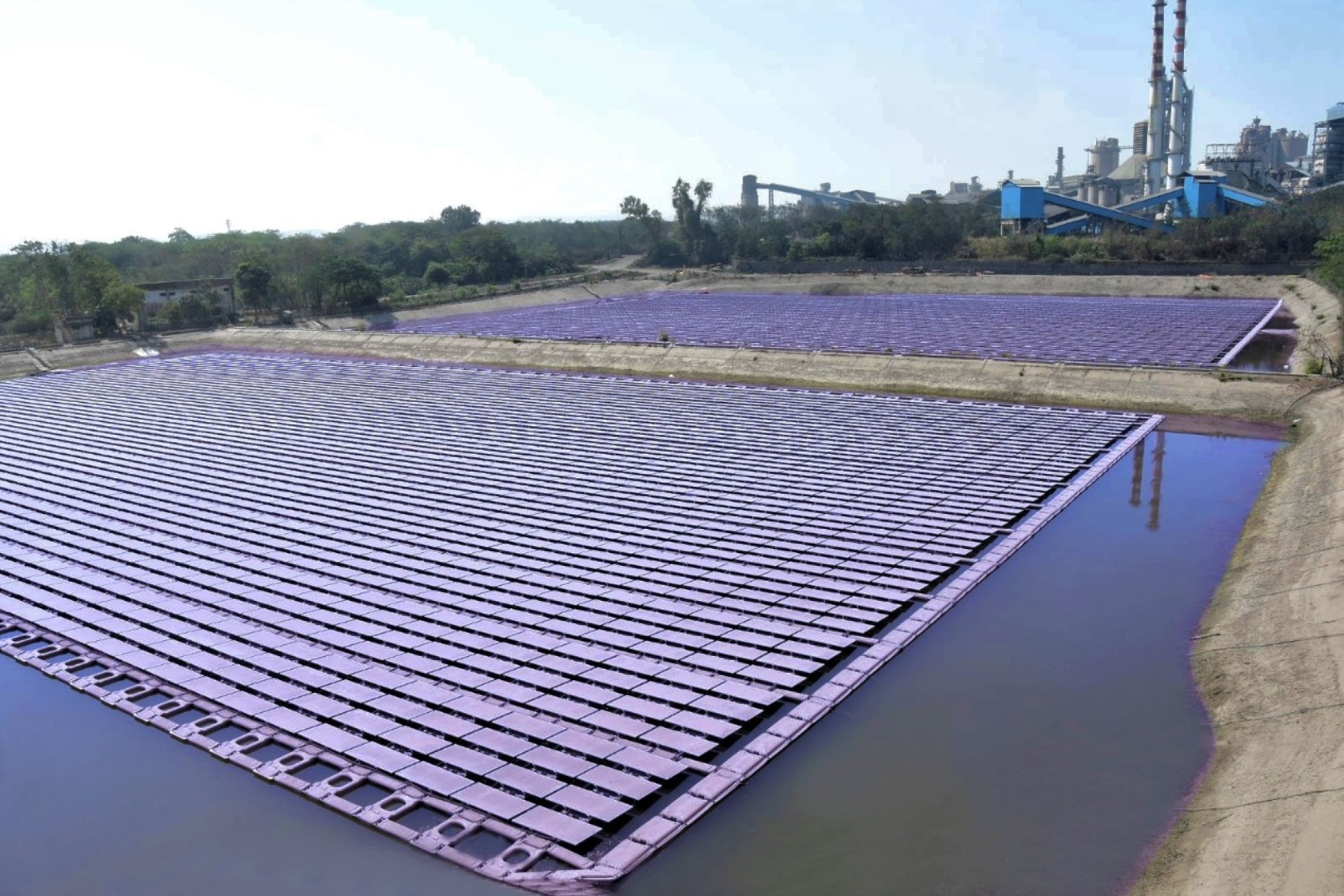 UltraTech boosts renewable energy with floating solar panel deployment