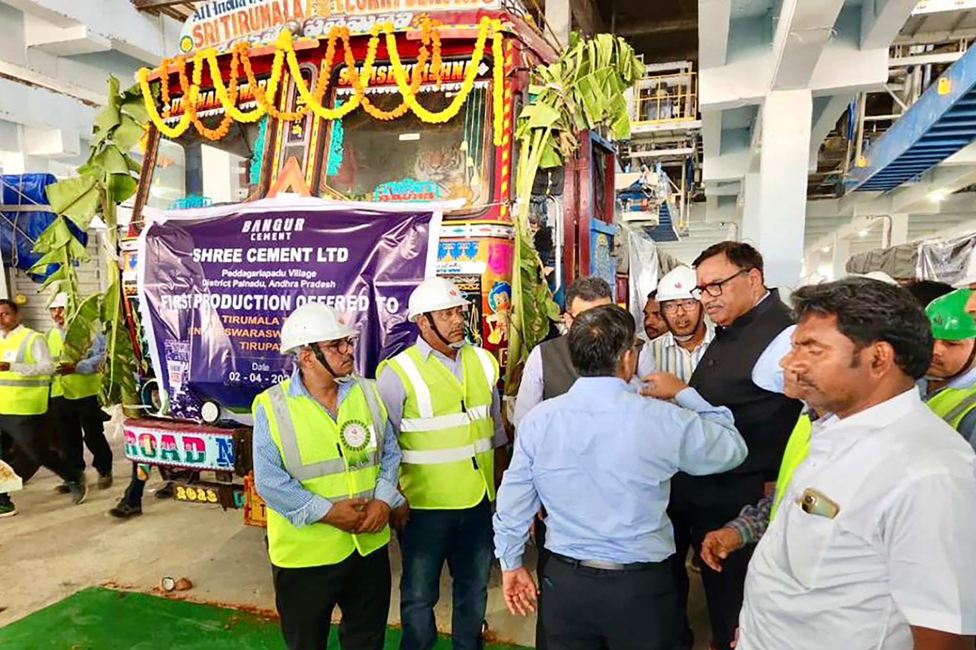 Shree Cement inaugurates new cement plant in Andhra Pradesh