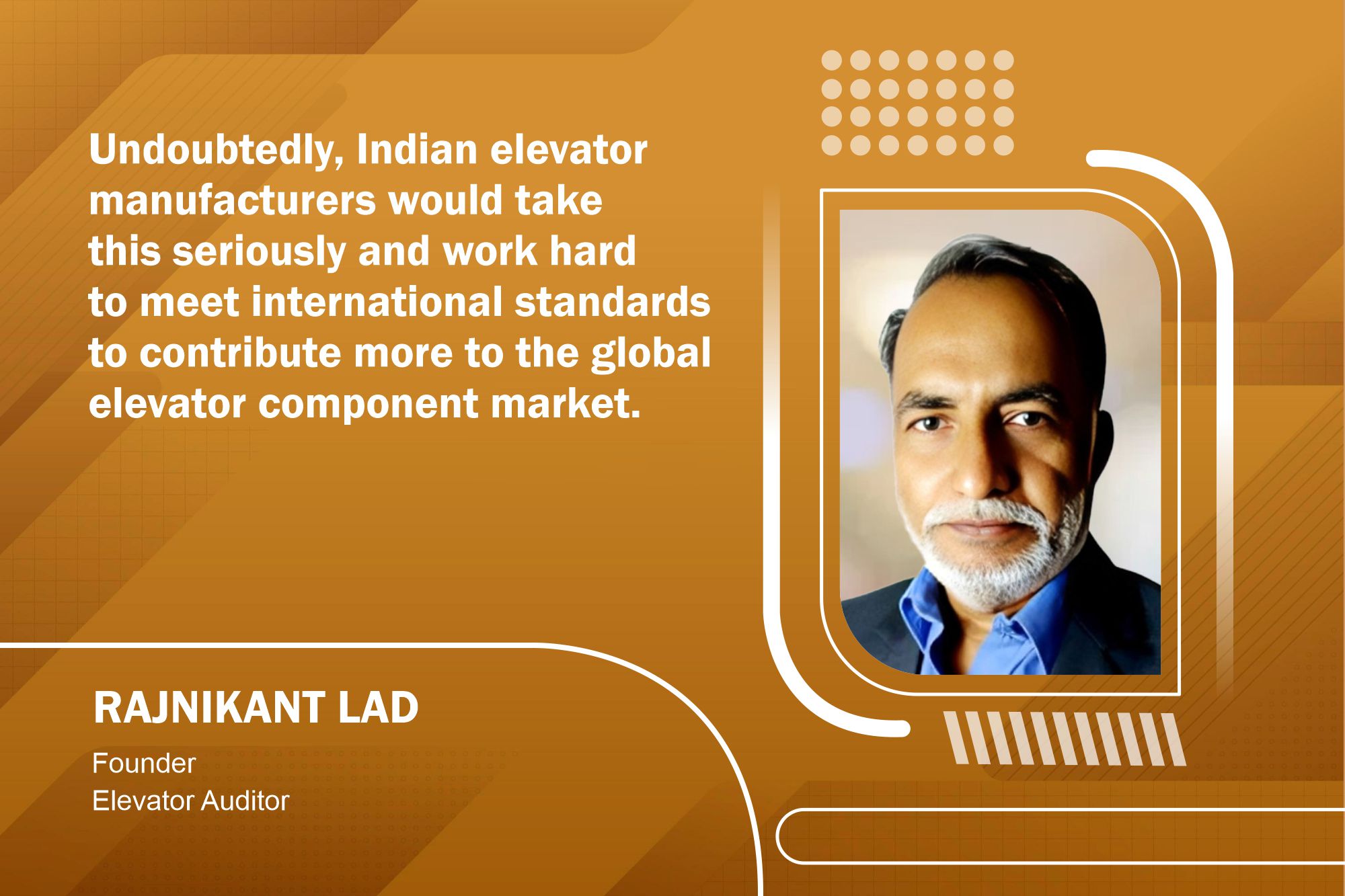India stands as the second-largest elevator supplier
