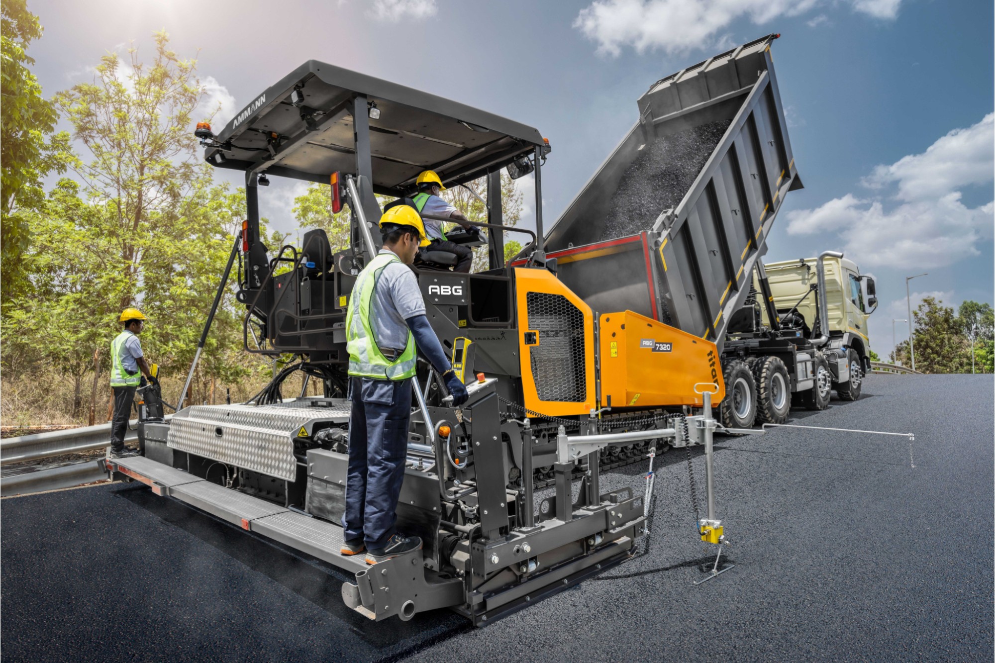 Ammann Group procures ABG Pavers from Volvo CE