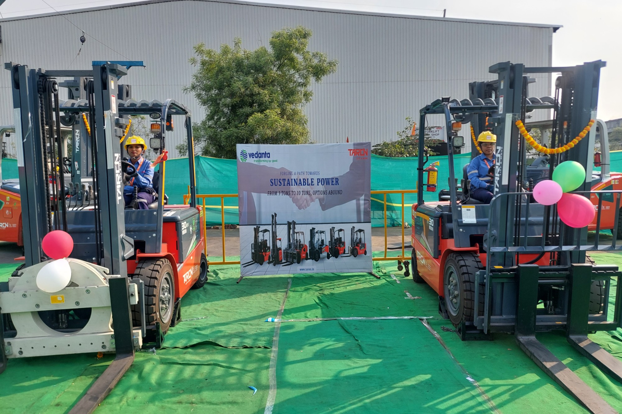 Vedanta Aluminium expands Electric Forklift Fleet fo