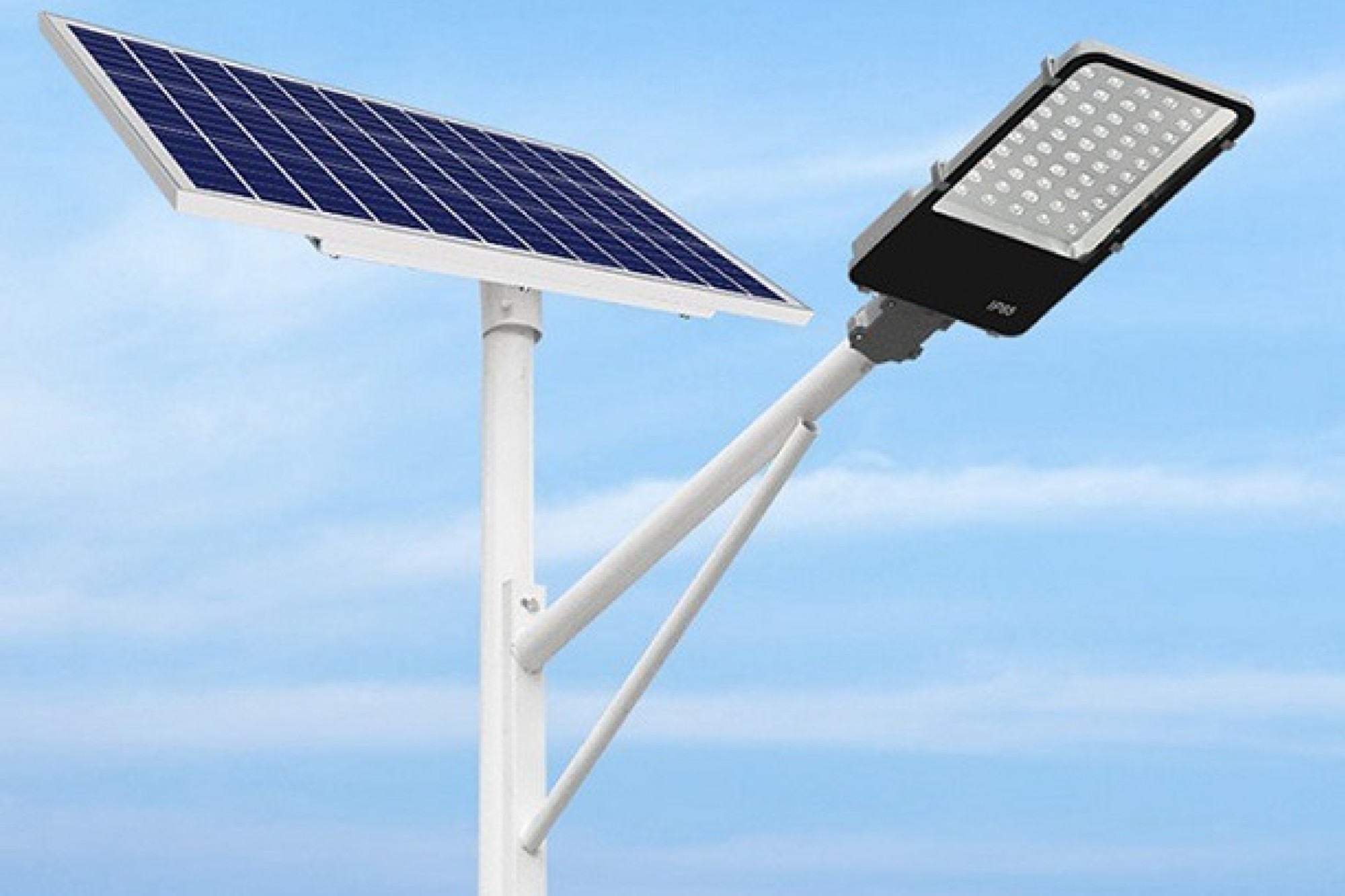 Crompton Greaves provides solar street lights in Brimitrapur