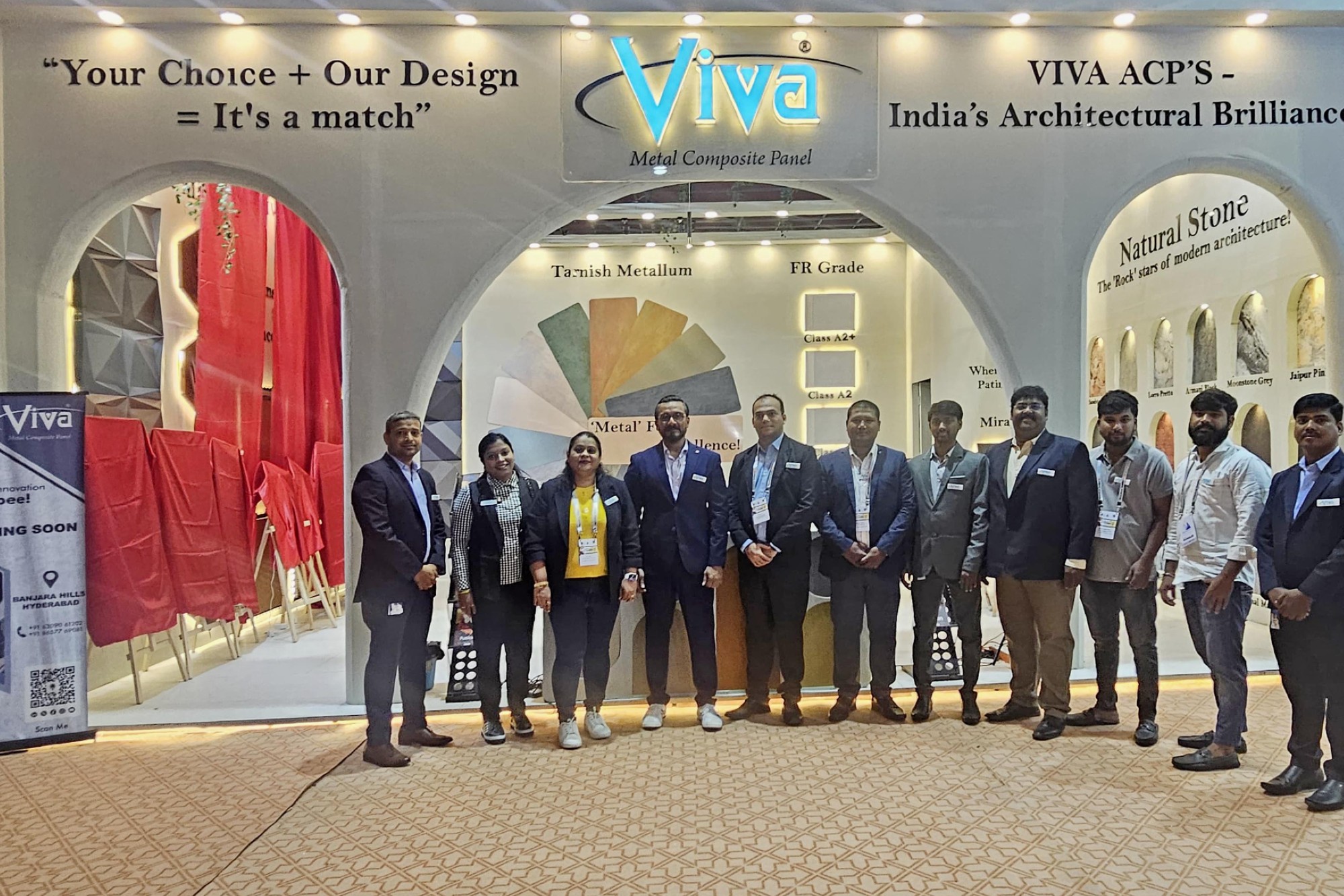 Viva launches series of metal composite panels