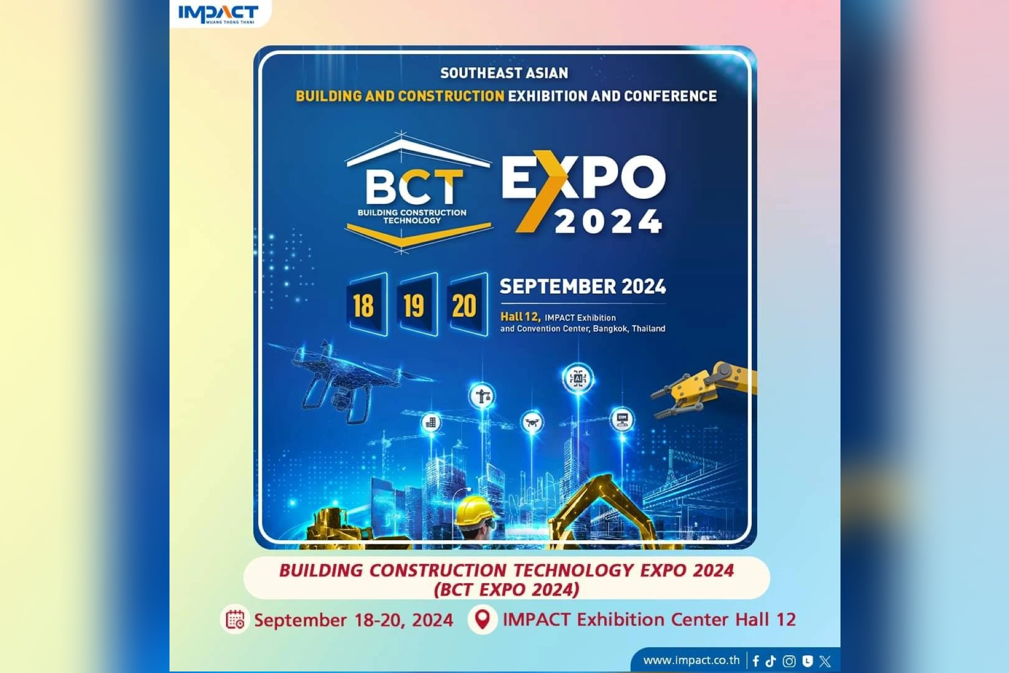 Bangkok all set to host the 2024 BCT Expo