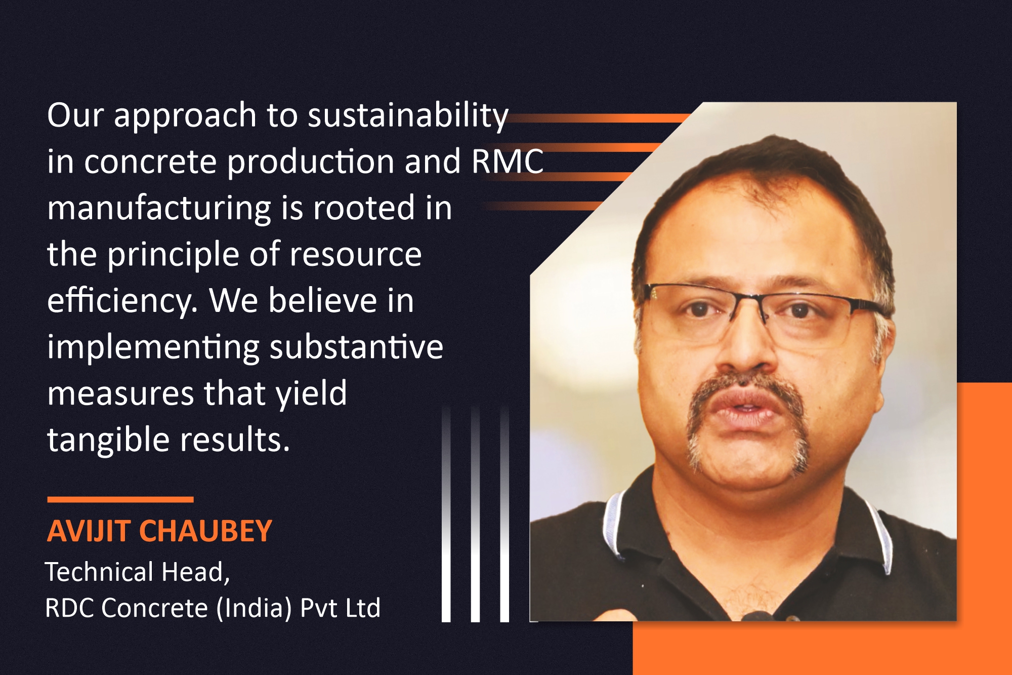 Sustainability and operational efficiency through innovative RMC products