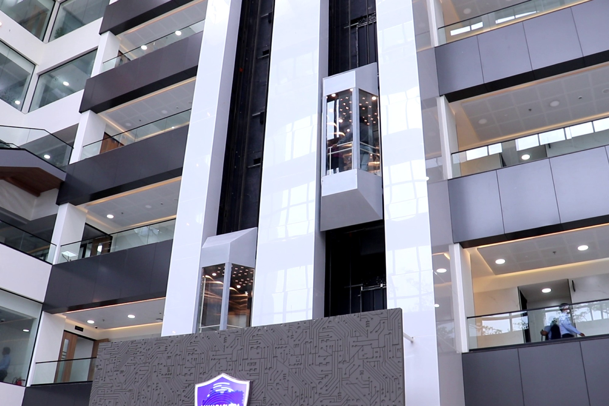 ESCON Elevators installs capsule lift at  Maha Cyber Cell