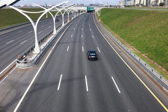 4 lane road Project